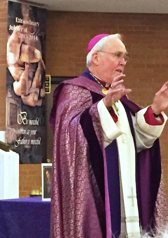 BISHOP MALONE TO LEAD A PRAYER SERVICE WITH THE SACRAMENT OF ANOINTING OF THE SICK